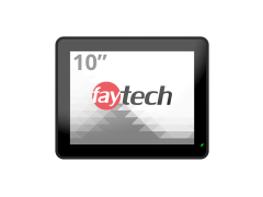 faytech® 10 inch Touch Monitor – FT10TMCAPOB | IP65 Front, Anti-Glare, Optisch Gebonden