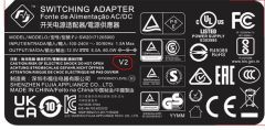 Adapter 12V5A AC100-240V Input DC12V