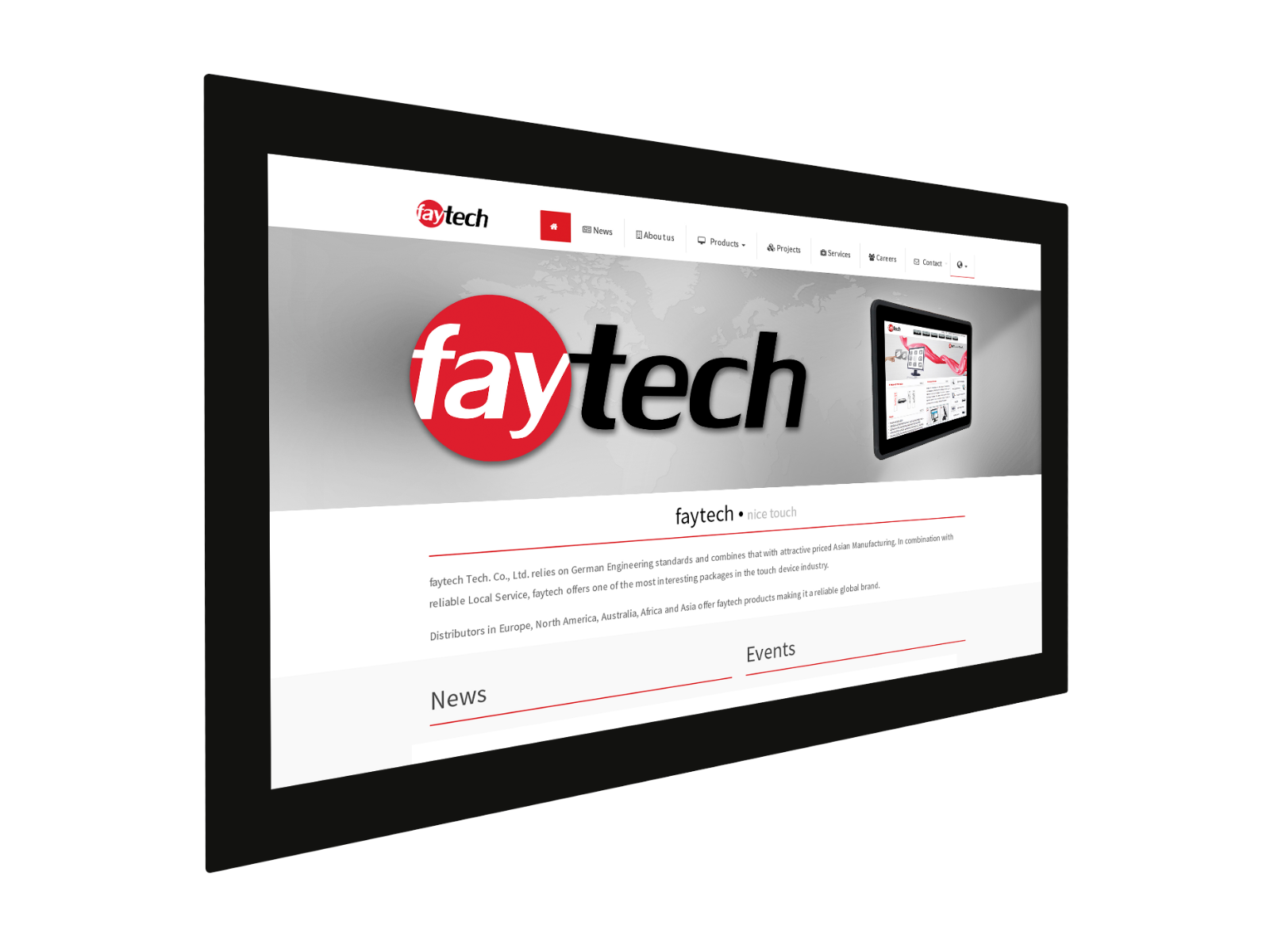 Faytech Front With Angle